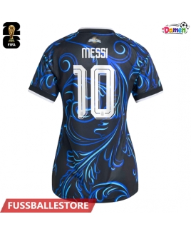 Günstige Argentinien Lionel Messi #10 Auswärtstrikot Damen WM 2026 Kurzarm